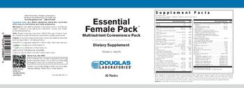 Douglas Laboratories Essential Female Pack - supplement