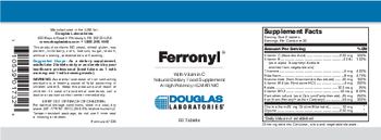 Douglas Laboratories Ferronyl with Vitamin C - natural food supplement