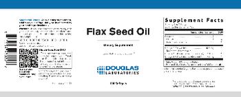 Douglas Laboratories Flax Seed Oil - supplement