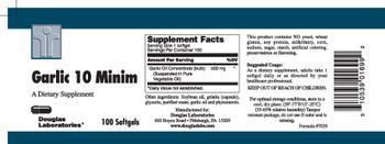 Douglas Laboratories Garlic 10 Minim - supplement