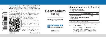 Douglas Laboratories Germanium 150 mg - supplement