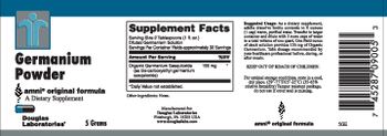 Douglas Laboratories Germanium Powder - supplement