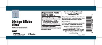 Douglas Laboratories Ginkgo Biloba Ultra - supplement