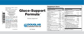 Douglas Laboratories Gluco-Support Formula - supplement
