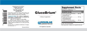 Douglas Laboratories GlucoBrium - supplement