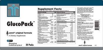 Douglas Laboratories GlucoPack - supplement