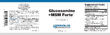 Douglas Laboratories Glucosamine + MSM Forte - supplement