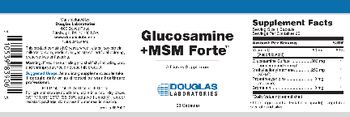 Douglas Laboratories Glucosamine +MSM Forte - supplement