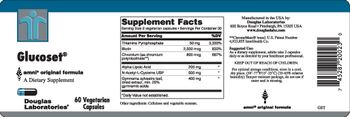 Douglas Laboratories Glucoset - supplement