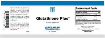 Douglas Laboratories Glutathione Plus - supplement