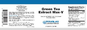 Douglas Laboratories Green Tea Extract Max-V - standardized herbal extract supplement