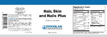 Douglas Laboratories Hair, Skin and Nails Plus - supplement