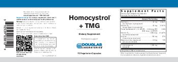 Douglas Laboratories Homocystrol + TMG - supplement