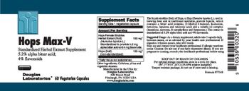 Douglas Laboratories Hops Max-V - standardized herbal extract supplement