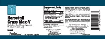 Douglas Laboratories Horsetail Grass Max-V - standardized herbal extract supplement