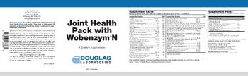 Douglas Laboratories Joint Health Pack With Wobenzyme N Pack #1, Joint Health Pack - supplement