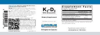 Douglas Laboratories K2-D3 with Astaxanthin - supplement