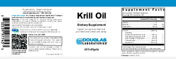 Douglas Laboratories Krill Oil - supplement