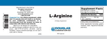 Douglas Laboratories L-Arginine - supplement