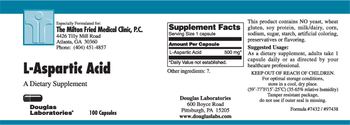 Douglas Laboratories L-Aspartic Acid - supplement