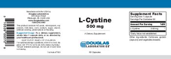 Douglas Laboratories L-Cystine 500 mg - supplement