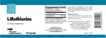 Douglas Laboratories L-Methionine - supplement