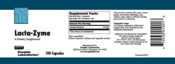 Douglas Laboratories Lacta-Zyme - supplement
