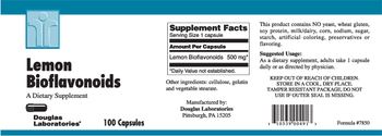 Douglas Laboratories Lemon Bioflavonoids - supplement