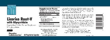 Douglas Laboratories Licorice Root-V with Glycyrrhizin - supplement