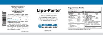 Douglas Laboratories Lipo-Forte - a food supplement