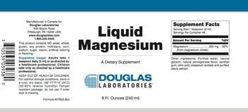 Douglas Laboratories Liquid Magnesium - supplement