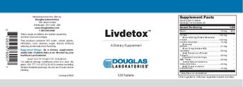 Douglas Laboratories Livdetox - supplement