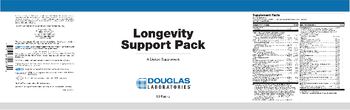 Douglas Laboratories Longevity Support Pack - supplement