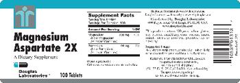 Douglas Laboratories Magnesium Aspartate 2X - supplement