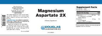 Douglas Laboratories Magnesium Aspartate 2X - supplement