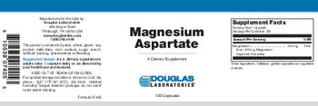 Douglas Laboratories Magnesium Aspartate - supplement