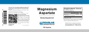 Douglas Laboratories Magnesium Aspartate - supplement