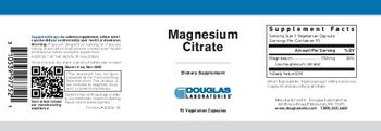 Douglas Laboratories Magnesium Citrate - supplement