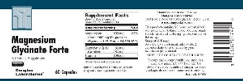 Douglas Laboratories Magnesium Glycinate Forte - supplement