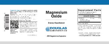 Douglas Laboratories Magnesium Oxide - supplement