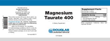 Douglas Laboratories Magnesium Taurate 400 - supplement