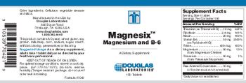 Douglas Laboratories Magnesix Magnesium and B-6 - supplement