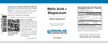 Douglas Laboratories Malic Acid + Magnesium - supplement