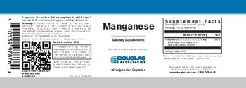 Douglas Laboratories Manganese - supplement