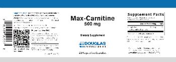 Douglas Laboratories Max-Carnitine 500 mg - supplement