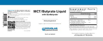Douglas Laboratories MCT/Butryrate Liquid - supplement