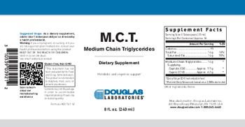 Douglas Laboratories M.C.T. Medium Chain Triglycerides - supplement