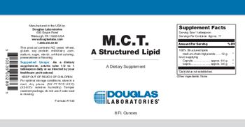 Douglas Laboratories M.C.T. - supplement