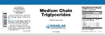 Douglas Laboratories Medium Chain Triglycerides - supplement