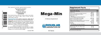 Douglas Laboratories Mega-Min - supplement